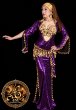 画像2: サイディドレス　フリンジコイン(パープル) (2)