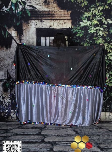 画像2: ミラーヤベール(Miraya) 黒×マルチコイン (2)