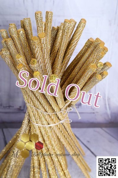 画像1: ストレートアサヤ　ゴールドデコレーション (1)