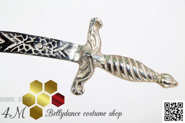 画像2: ベリーダンスソード　シルバーフィッシュ (2)
