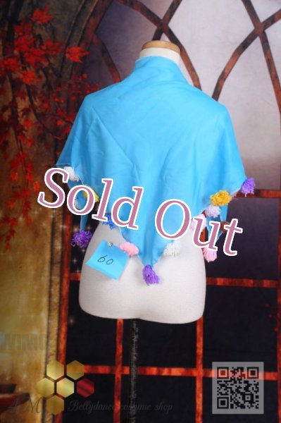 画像5: ポンポン付きスカーフ  (5)