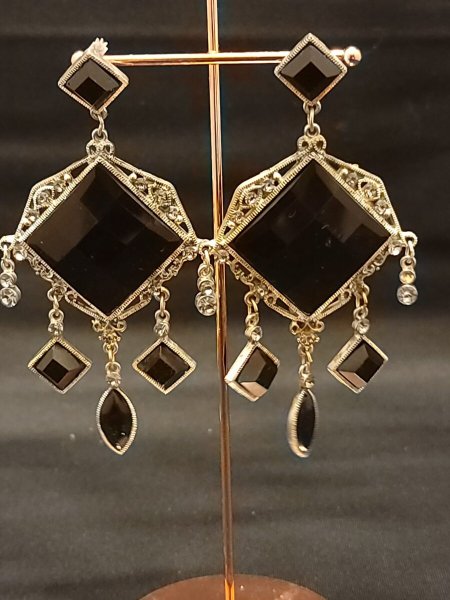 画像2: エジプト製ピアス　No,3 (2)