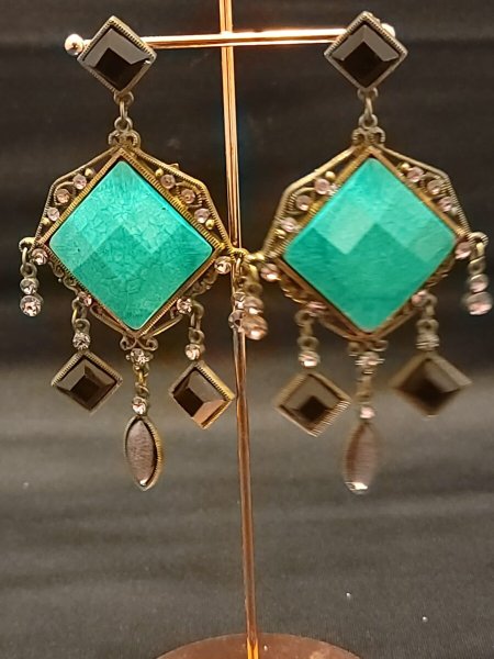 画像2: エジプト製ピアス No,4 (2)