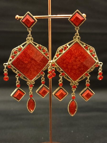 画像2: エジプト製ピアス No,2 (2)