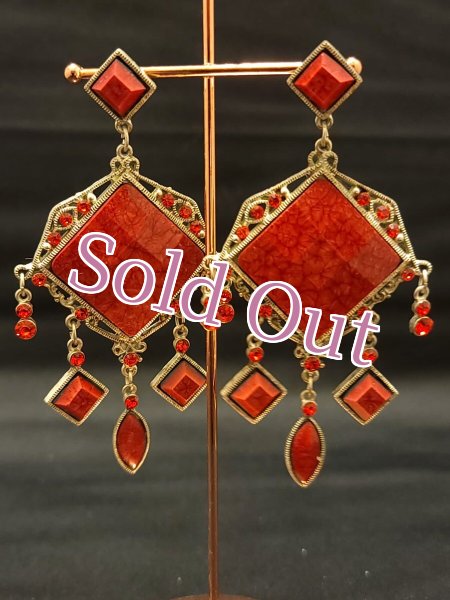 画像2: エジプト製ピアス　No,2 (2)